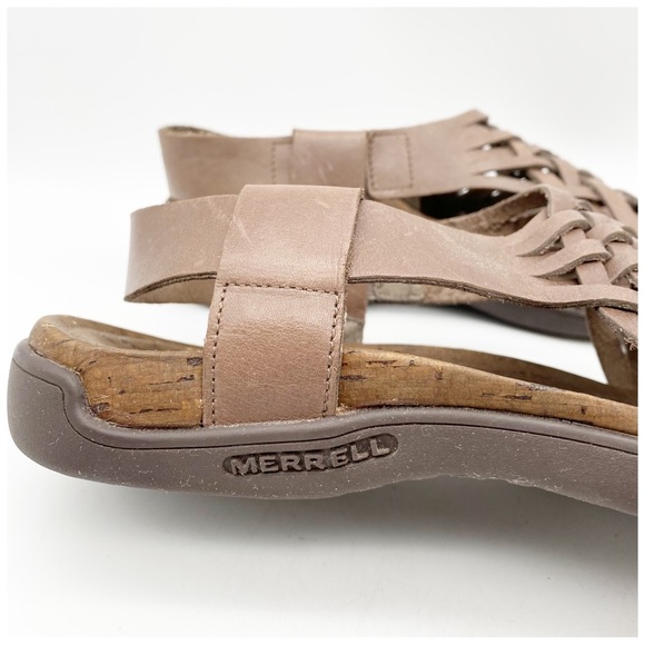 Merrell Falcon Woven‎ Brown Sandals Size 9 - Picture 7 of 11